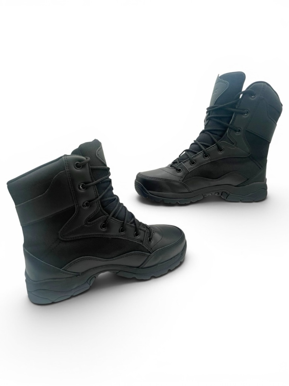 Interceptor Tactical Boots Black Men Size 8 Work Combat Boots - Picture 6 of 12